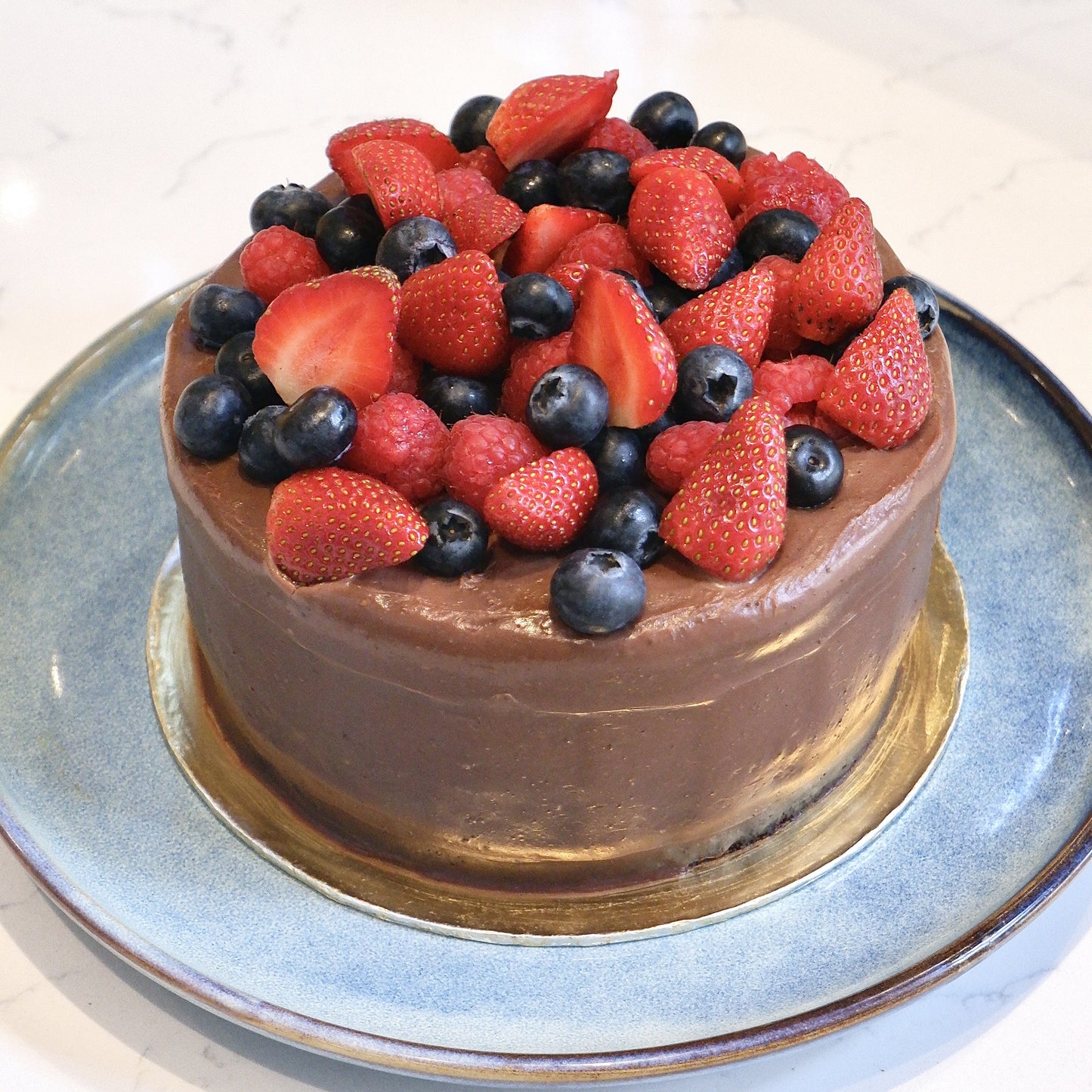 Dotty's Berries Chocolate Cake