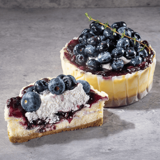 Blueberry Baked Cheesecake