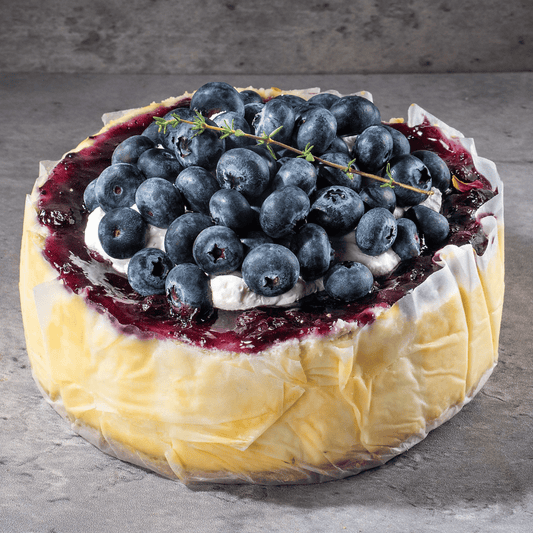 Blueberry Baked Cheesecake